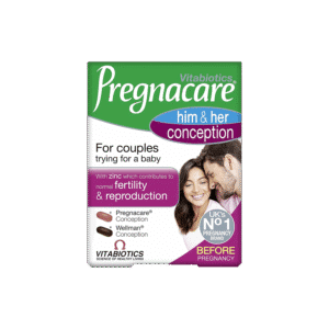 اقراص فيتابيوتكس بريجناكير كونسبشن له ولها - Vitabiotics Pregnacare Conception Tablets for Him and Her