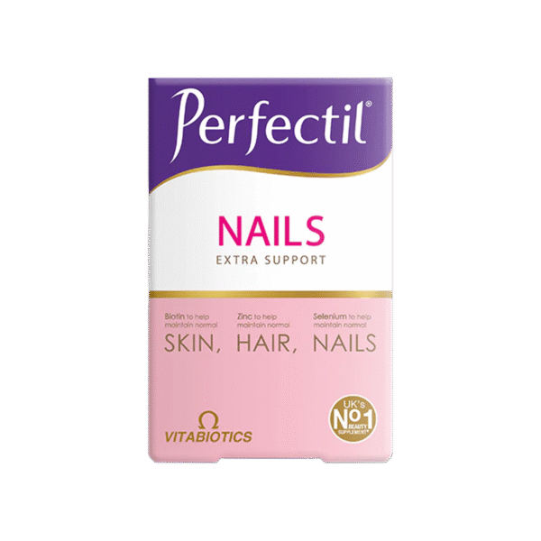 اقراص برفكتيل بلس للأظافر عدد 60 قرص Perfectil Plus Nails Extra Support