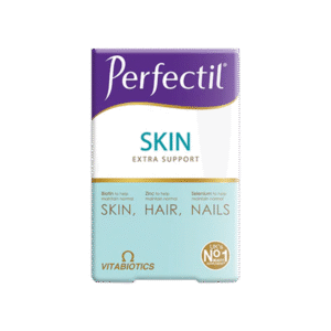 اقراص برفكتيل بلس للشعر عدد 56 قرص Perfectil Skin Plus Extra Support