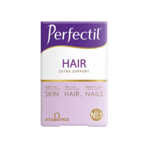 اقراص برفكتيل بلس للشعر عدد 60 قرص Perfectil Hair Plus Extra Support