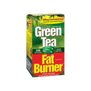 جرين تي فات بيرنر الامريكية لحرق الدهون 200 قرص هلامي سائل سريع المفعول - Green Tea Fat Burner 200 Capsules