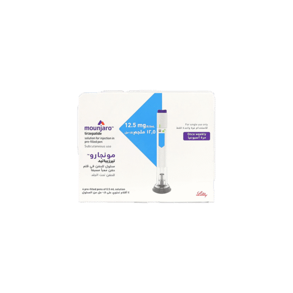 حقن مونجارو تركيز 12.5% شركة لي لي الامريكية Mounjaro Injection