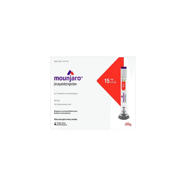 حقن مونجارو تركيز 15% شركة لي لي الامريكية Mounjaro Injection
