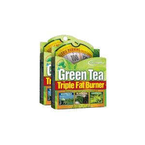كبسولات جرين تي تريبل الامريكية لحرق الدهون 30 كبسولة - Green Tea Triple Fat Burner