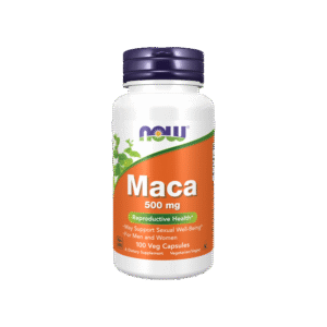 كبسولات ماكا من شركة ناو فودز  لدعم الصحة الجنسية لدي الجنسين - 100 كبسولة/تركيز 500 مجم - Now Maca Capsules for Sexual Health for Both Men and Women - 100 Capsules/500 mg