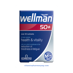اقراص فيتامين ويلمان 50+ للرجال 30 قرص - Wellman Original Men's Vitamin Tablets 30 Tablets (Copy)