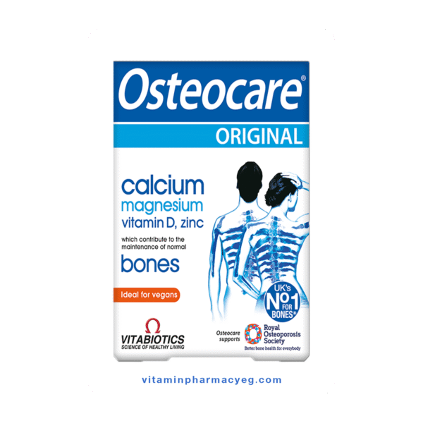 اوستيوكير اوريجينال مكمل كالسيوم للحفاظ على صحة العظام عدد 30 قرص - Osteocare Original Calcium Supplement for Bone Health 30 Tablets