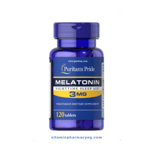 بيورتان برايد ميلاتونين 120 قرص/تركيز 3 مجم - Puritan's Pride Melatonin 120 Tablets - 3 mg (Copy)