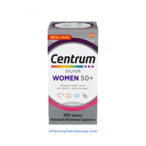 سنتروم سيلفر 50+ للنساء 100 قرص - Centrum Silver 50+ for Women 100 Tablets