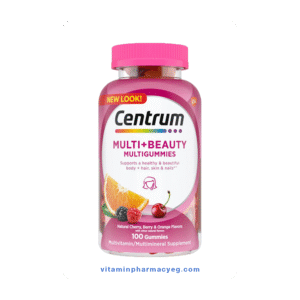 سنتروم مالتي بيوتي لدعم صحة الجسم و المظهر 100 قطعة - Centrum Multi Beauty to support body health and appearance 100 pieces