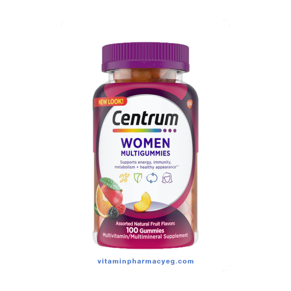 سنتروم مضغ للنساء 100 قطعة - Centrum Chewable for Women 100 Pieces