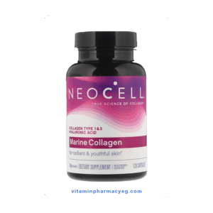 كبسولات الكولاجين البحري من نيوسيل لنضارة البشرة والجسم ومقاومة الشيخوخة 120 كبسولة - Neocell Marine Collagen Capsules for Skin and Body Freshness and Anti-Aging 120 Capsules