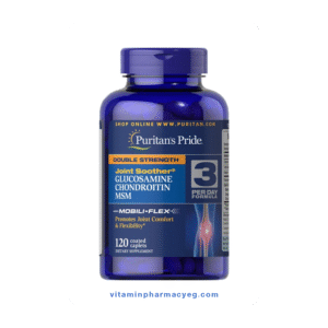 مسكن المفاصل جلوكوزامين كوندرويتن ام اس ام من بيورتان برايد 120 كبسولة - Puritan's Pride Glucosamine Chondroitin MSM Joint Relief - 120 Capsules