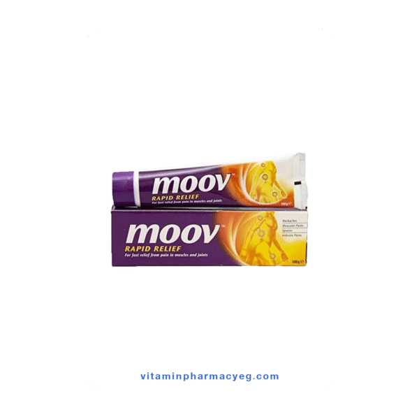 مووف رابيد ريليف مرهم مسكن سريع للألم 100 جرام - Move Rapid Relief Pain Relieving Ointment 100g