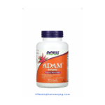 علبة ADAM 90 SOFTGEL من NOW – مكمل فيتامينات للرجال