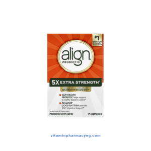 Align Probiotic 50mg - ألاين بروبيوتيك قوة مضاعفة (Extra Strength) لـ علاج انتفاخات متكررة و التخلص من الغازات