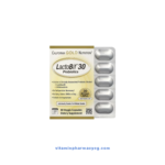 California Gold Nutrition LactoBif® 30 Probiotics - بروبيوتيك لاكتوبيف، عبوة 60 كبسولة نباتية
