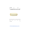توضيح حجم كبسولة California Gold Nutrition Vitamin D3 الجيلاتينية